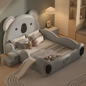 Lazy Koala Soft Slide Kids Bed