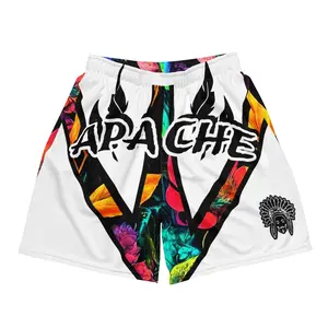 APN White Tribal Arrow Winged[T.A.W] Unisex mesh shorts(Gym Shorts)