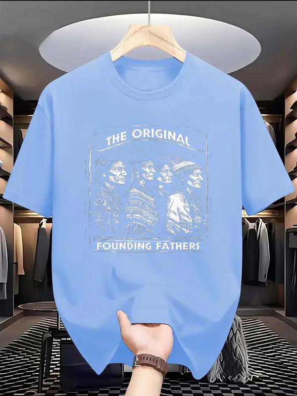 Y2K Vibe Men’s Cotton T-shirt |   Fun Graphic Print Daily Wear Essential