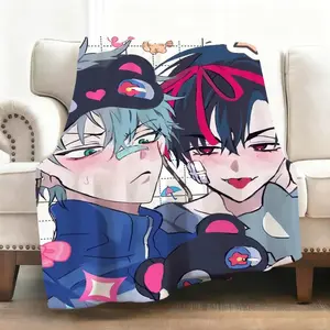 Alien Stage Ivan Till Throw Soft Flannel Blanket Warm Knee Skin-Friendly Throw for Sofa Office Bed Traveling Winter Oversize