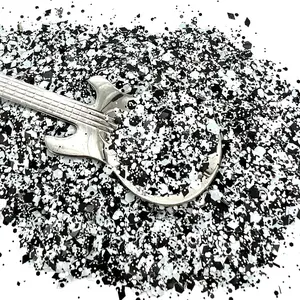 Oreo Magic Composition Notebook Holographic Shaped Pixie for Poxy Chunky Glitter Mix