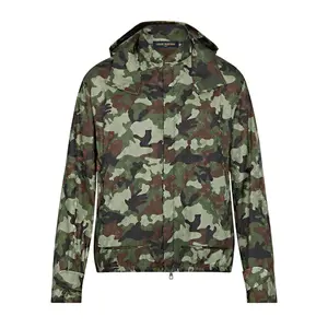 Louis Vuitton Camo Windbreaker Jacket Green (men) by StockX