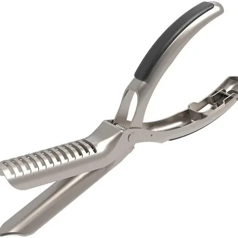 BBQ Rib , Rib Membrane Remover Stainless Steel Tool Kit, with Arc Clamp & Non-Slip Grip, Ergonomic Design for Easy Membrane Removal, Dishwasher Safe BBQ Accessories (1 PC)