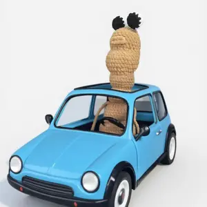 Marcus the Worm Handmade Crochet Plushie - Posable Amigurumi Worm Toy, Cute Chenille Knit Plush, Unique Christmas & Birthday Gift