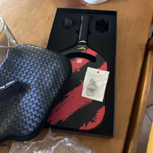 Warping Point Ascent Pickleball Paddle| Carbon Fiber, Aero Throat | Textured Grit Surface | Hexa Polymer Core | Designed for Swing Speed and Maneuverability Springtok Outdoorfun