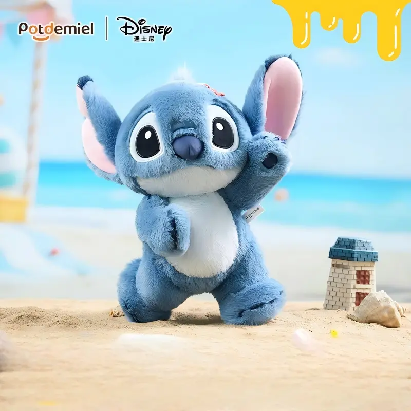 Disney Stitch Quirky and Fun Figurines - Collectible Toy for Kids, Cute Plush Dolls, Perfect Christmas Gifts for Boys or Girls, and Great Bedding Decorations