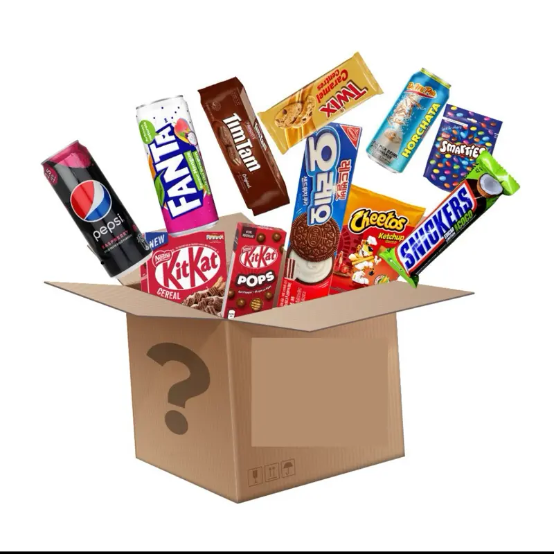Exotic Snacks Guys Mystery Box