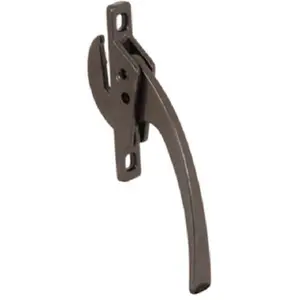 Prime Line 1760-B Bronze Finish- Diecast Zinc - Non Handed Casement Window Lock