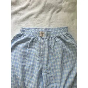 Winter Light Blue Pajama Pants
