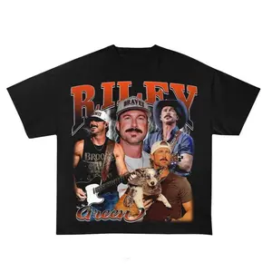 Adult Size Riley Green Shirt Vintage Bootleg Graphic Tee, Country Music Tour Shirt, Western Tee, Cowboy Shirt