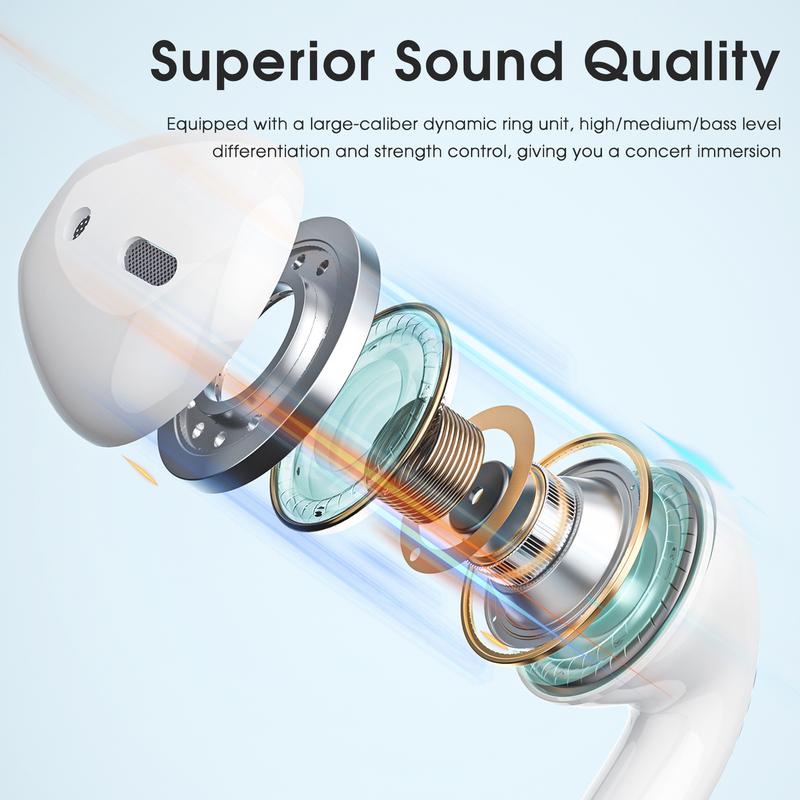 Type C Wired Earphones for iPhone 17/16/15 Series Galaxy Z Fold 7/6 S25 S24 S23, Google Pixel 9/8/7, In Ear USB C Earbuds [Microphone & Volume Control] Plug & Play Wired Headphones Audio Earplugs