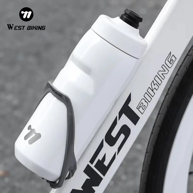 WEST BIKING 550ML Insulated Bicycle Water Bottle 304 Stainless Steel Food-grade Material Cycling Water Bottle