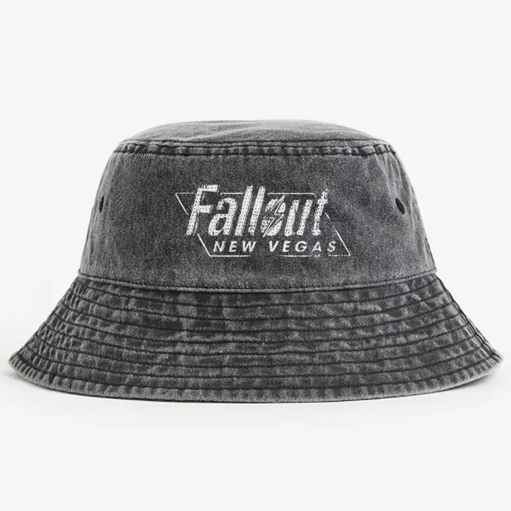 Video Games Unisex Street Vintage Bucket Hat Men Women Gift Retro Denim Fabric Washed Design Casual Outdoor Fashion Iconic Daily Wear Hat