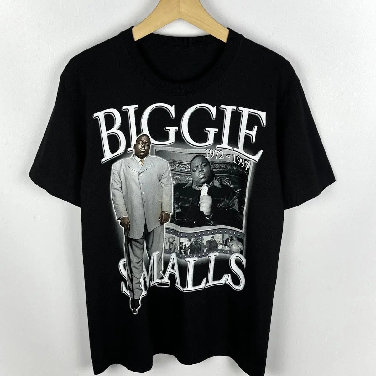 Biggie Smalls Ready To Die T-Shirt Iconic Rap Album Tee Brooklyn Music Fan Soft Cotton Shirt