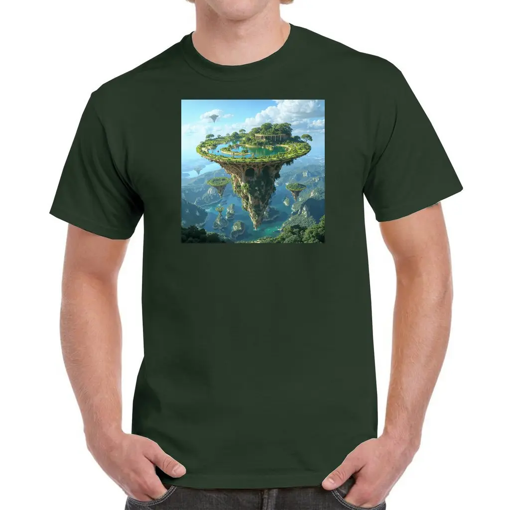 Floating Islands -Unisex Heavy Cotton T-Shirt