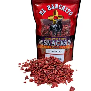 Unshelled Sunflower Spicy Red Fuego Seeds 12oz