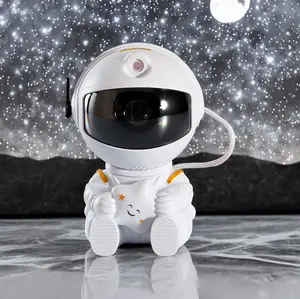 Astronaut Starlight Projector Night Light with Rotation Nebula Effect | LED Mini Projector for Bedroom & Gaming Room Decor
