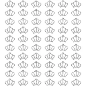 Crown Charms, Mini Metal Rhinestone  Crown Embellishments Bulk DIY  Phone Case Clothes Decor Party