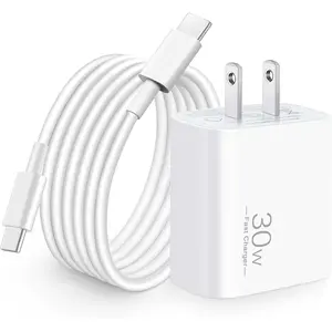 30W USB C  Charger for  Pixel 10/10 Pro XL/Fold/9/9 Pro XL/8/8a/8 Pro/7/7a/6/5/4/3 XL, 30 Watt Type C Super  Wall Charger Block with 6FT USB-C