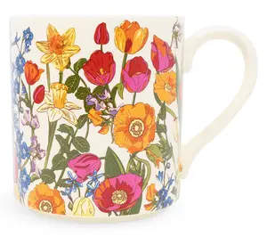 Vera Bradley Ceramic Coffee Mug- Meadow Bouquet