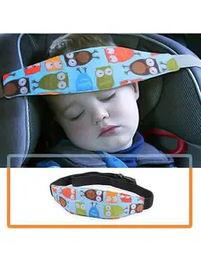 Head Support For Car Seat - Band Strap Headrest Sleeping Traveling