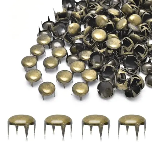 200Pcs Bronze 10mm