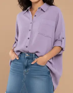Lilac Tunic Top