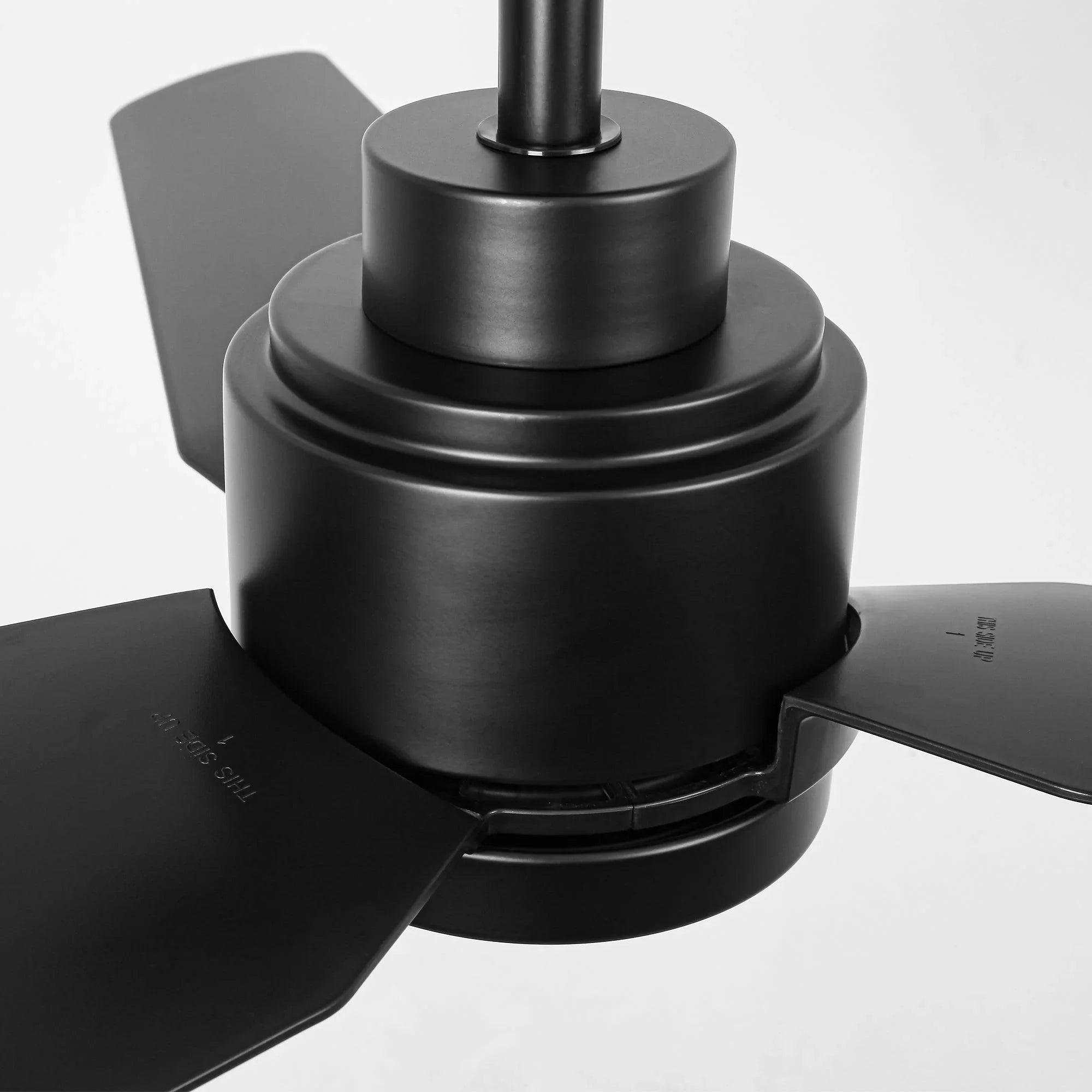 Vaczon 42" DC Motor Ceiling Fan | Modern Downrod Mount, Dimmable LED Light & Remote, Quiet 6-Speed
