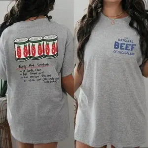 The Original Beef T-shirt, Beef TV series T-shirt Gift Shirt Wear Cotton Crewneck Menswear Top camoshirt Underwear Tshirt Streetwear Tropical Round Neck