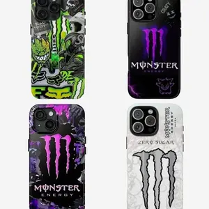 Monster Energy Claw Racing Phone Case – Sport Style Graphic Compatible with iPhone 17, 16, 15, 14, 13, 12, 11, X & Galaxy
