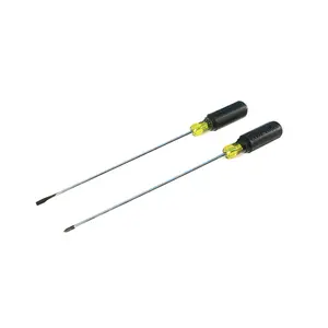 Klein Tools 85072 10" Long Blade Screwdriver Set, 2 Piece