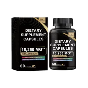 Glycerin + Vitamin C Capsules Antioxidant Support for Daily Wellness & Body Balance Non-GMO Gluten-Free 60 Capsules Healthcare Dietary Supplement