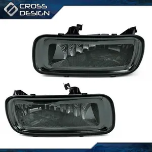 CROSSDESIGN 1Pair Fog Lights Front Left & Right Fit For 04-06 Ford F-150 FO2593197 FO2592197