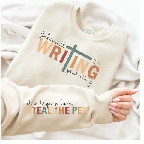 God Is Still Writing Your Story Sweatshirt Sweaters Tops Long Sleeve