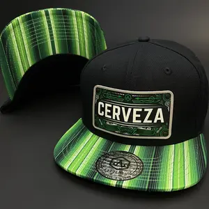 Green Sarape Cerveza Hat Green Sarape Cerveza Hat