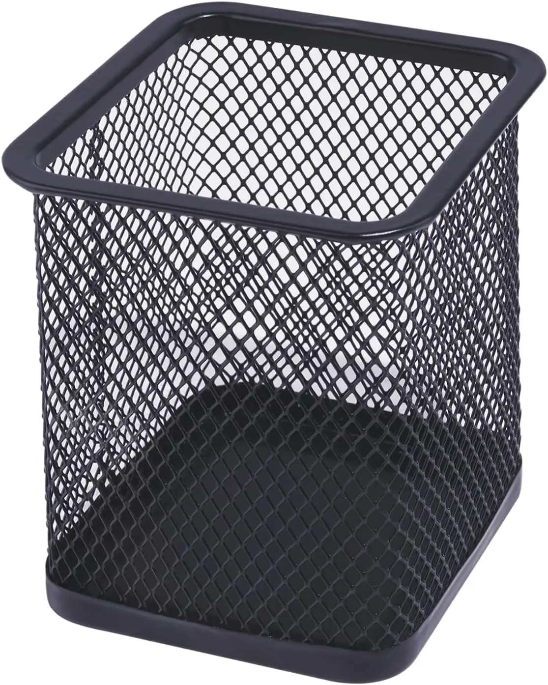 Pen Holder Desk Wire Mesh Pencil Cup Holder Desk Organizer Office Supplies