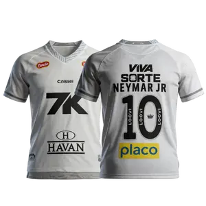 2025 2026 New Home Away White No.10 Neymar Short Sleeves Football Jerseys