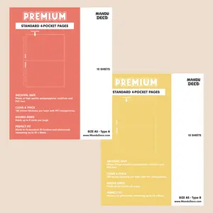 STANDARD A5 POCKET PAGES