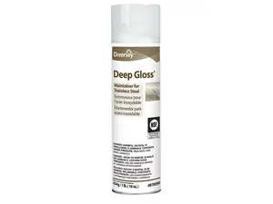Diversey Metal Cleaner, 16 oz. Aerosol Can, Unscented Liquid, Ready to Use, 1 EA