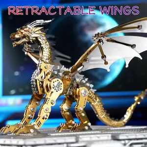 " # TikTokShopHolidayHaul! "3D Metal Dragon Puzzle Kit for Adults & Kids - Stainless Steel Building Blocks Set - DIY Art Craft Gift for Family Game Night - Stress Relief & Educational Toy "TikTokShopfalldealsforyou"