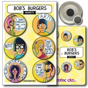 Bob’s Burgers (6-Pack) - Magnets
