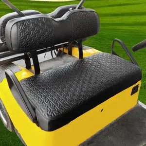 Golf Cart Seat Covers for EZGO TXT OEM Ordinary Front Seat,EZGO TXT 1994-2013 Leather Front Seat Cover,No Nails Required Easy to Clean