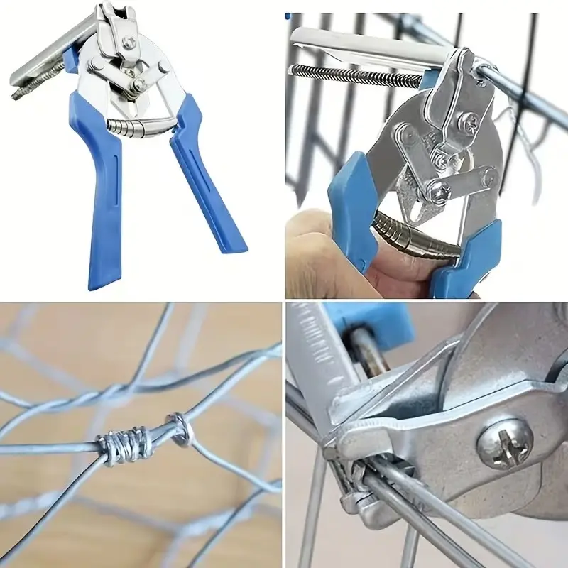 Animal Cage Clamp Set, Multifunctional Clamps for Cages, Durable Design for Secure Fastening, Ideal for Pet Supplies