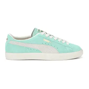 PUMA Mens Suede Vintage Lace Up Sneakers Shoes Casual - Blue
