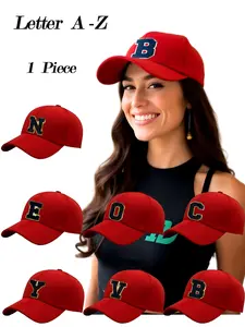 Unisex Couple Sports Hat, Outdoor Activity Baseball Cap, Adjustable Velcro, Casual Fitted Design, All Seasons Accessory, Couple Hats, Adjustable Snapback Cap