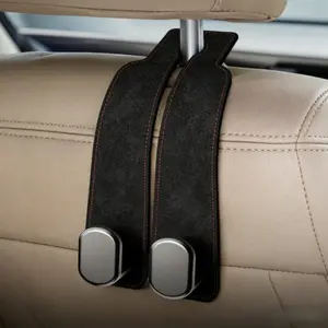Multi-Purpose Car Headrest Hooks, Back Seat Hangers for Handbags, Backpacks, Umbrellas, Space-Saving Design, Perfect for Keeping Your Car Interior Neat