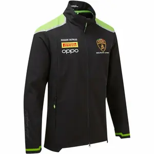 Automobili Lamborghini Squadra Corse Women's Team Softshell Jacket - Black