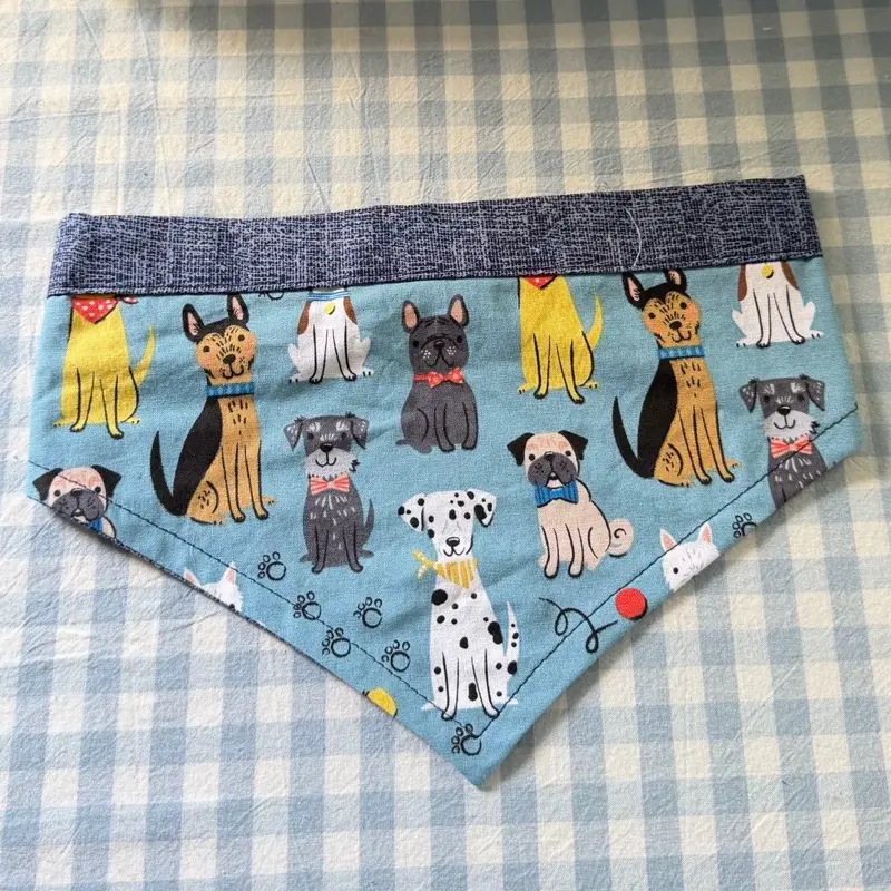 Dog Bandana Scarf, Pet Accessory for Small to Medium Dogs