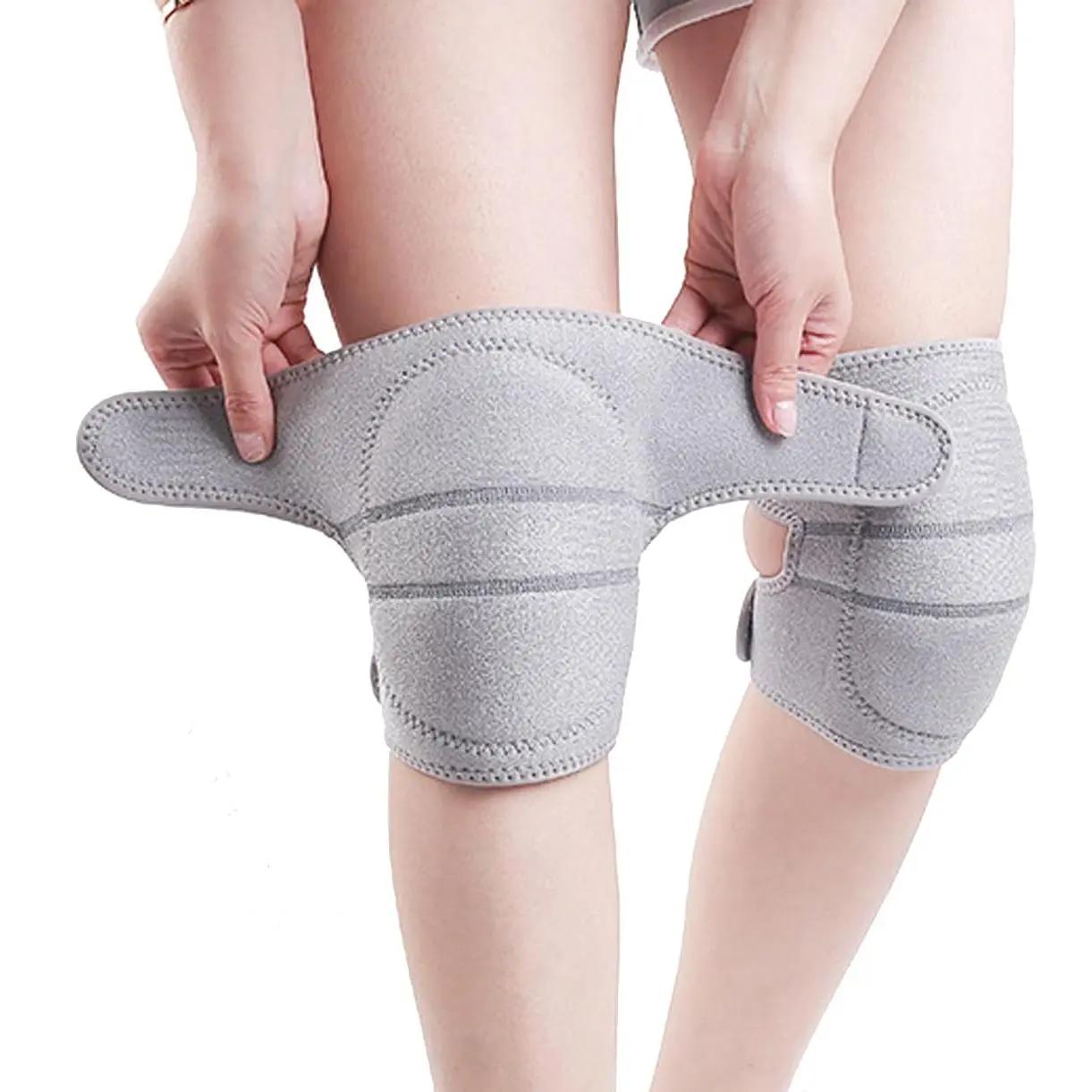 Knee Pads for Women & Men, Soft Dance Knee Pad Volleyball Knee Pads for Women Men Wrestling Gear, Crash Pad Snowboarding Gear Knee Protector for Work (Fit Under 120lbs)