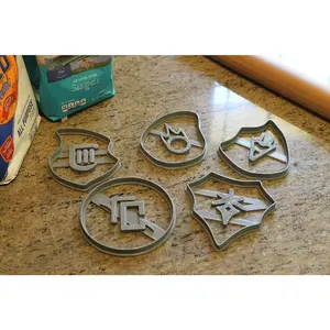 Soul Stone Cookie Cutters (Set 2 of 4) -Drg, Brd, Blm, Drk, Ast